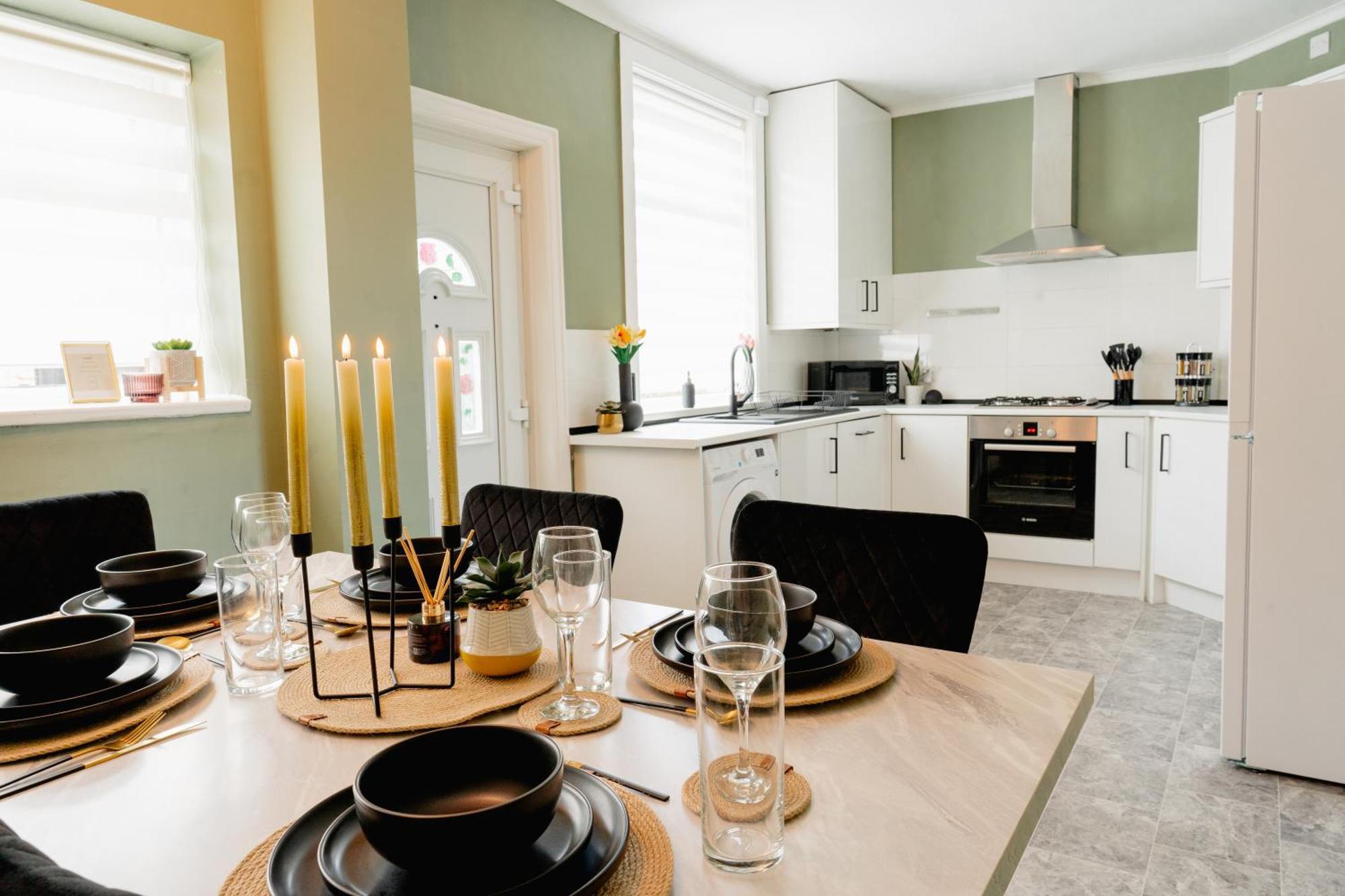 Bowling Terrace By Above Rubies - Stylish, 3 Bedroom, Pet Friendly House In Skipton Extérieur photo